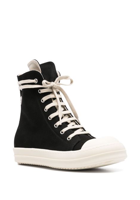 Black high-top sneakers Rick Owens Drkshdw - men RICK OWENS DRKSHDW | DU01E3800DOES1911